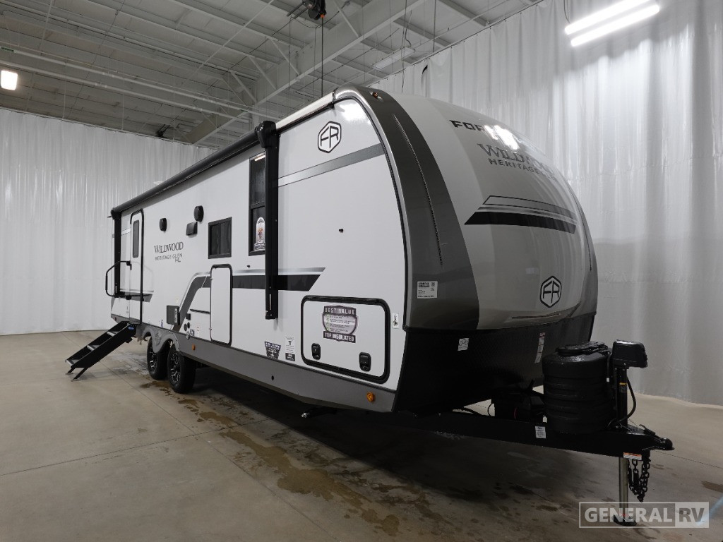New 2025 Forest River Wildwood Heritage Glen Hyper-Lyte 25RBHL