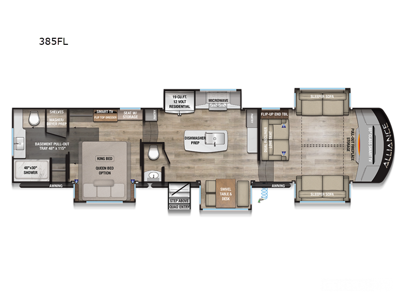 2025 Alliance RV Paradigm 385FL for Sale