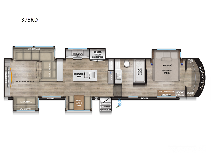 2025 Alliance RV Paradigm 375RD for Sale