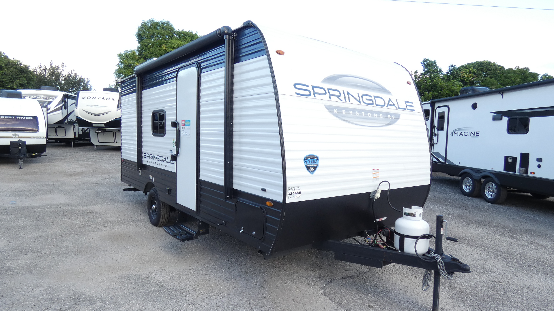 ゆきページ Used 2025 Keystone Springdale Mini 1760BH-1S Travel Trailer at
