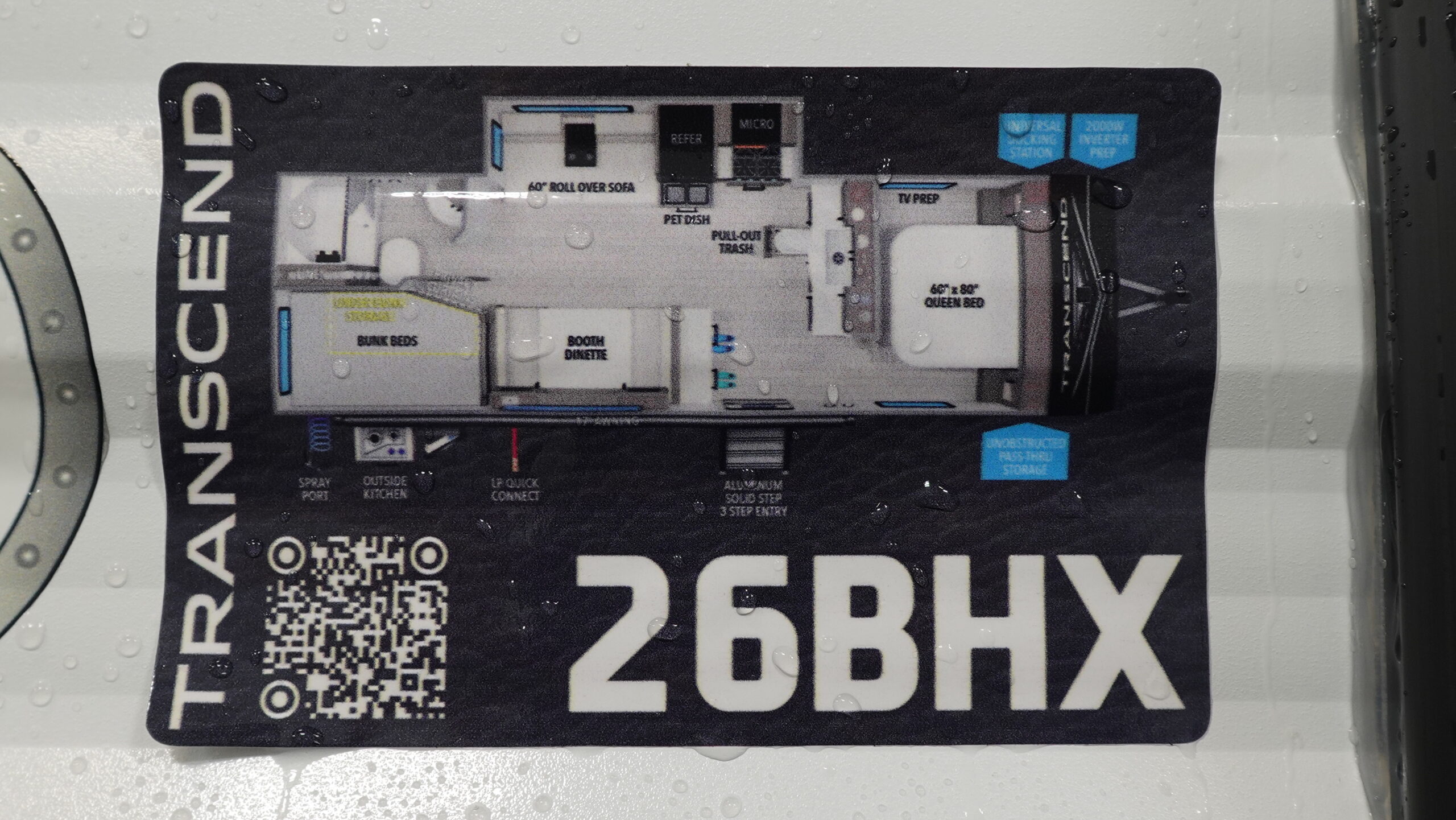 New 2026 Grand Design Transcend Xplor 26BHX for sale in Birch Run, MI