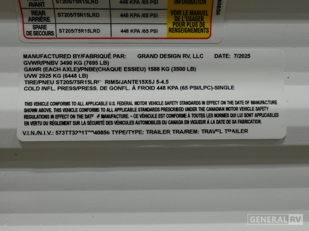 New 2026 Grand Design Transcend Xplor 26RBX Travel Trailer at