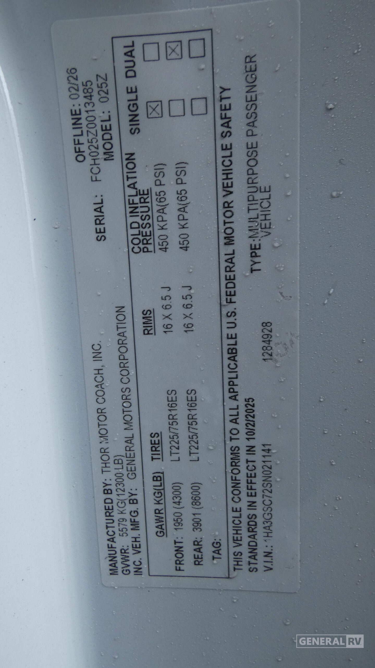 2026 Thor Motor Coach Four Winds 25Z for Sale