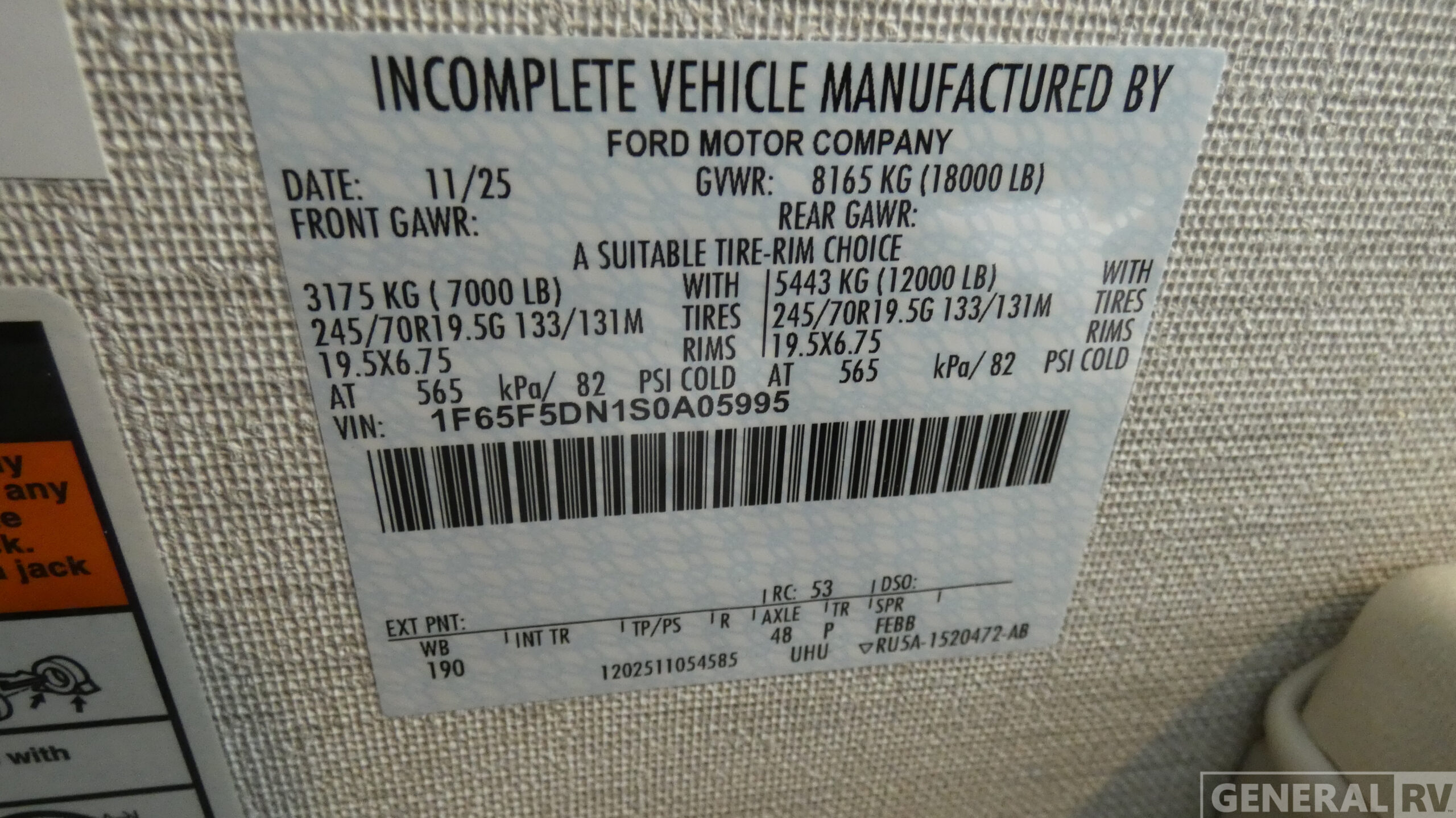 2026 Thor Motor Coach A.C.E. 29D for Sale