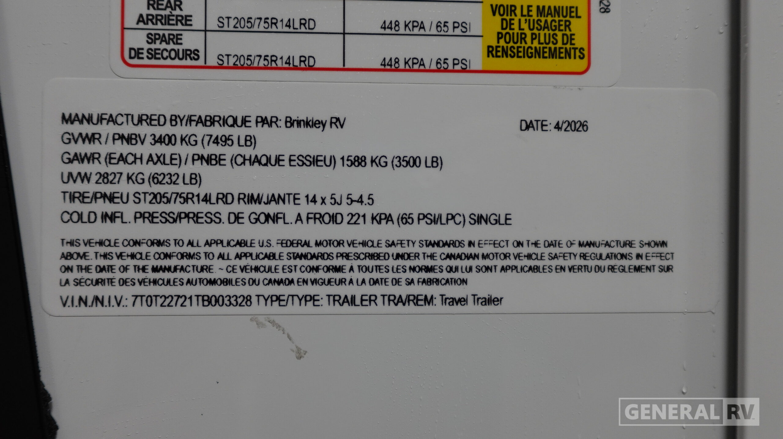 2026 Brinkley RV Model Ix 23x for Sale