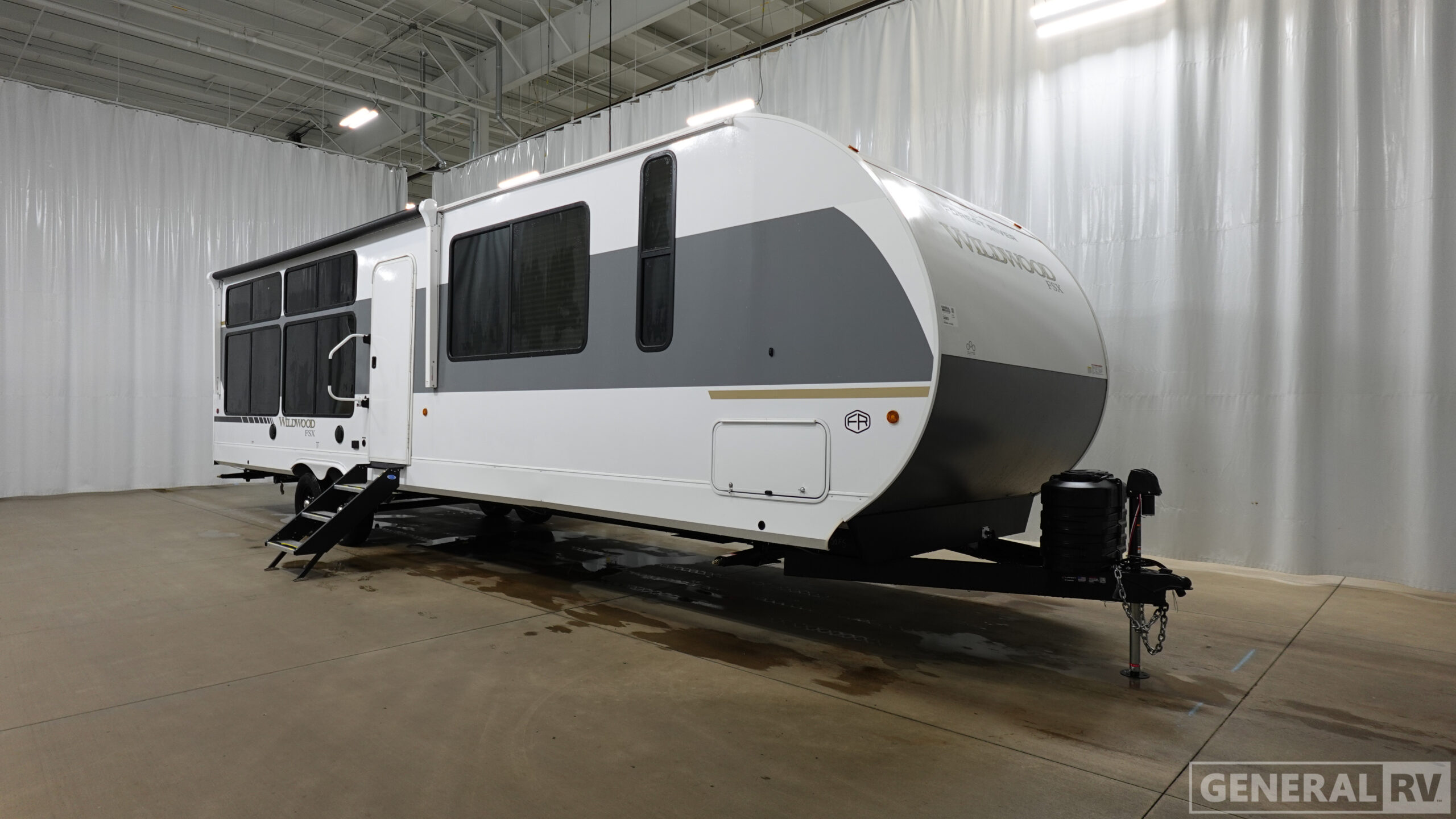 New 2026 Forest River Wildwood FSX 30VCX Toy Hauler Travel Trailer