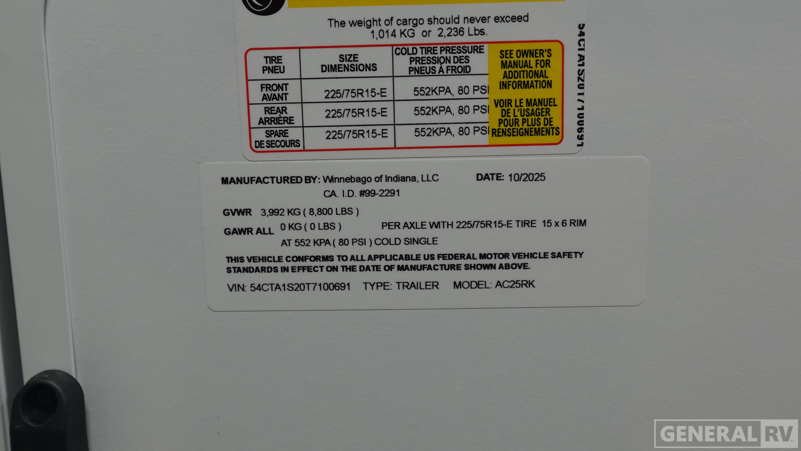 2026 Winnebago Access 25RK for Sale