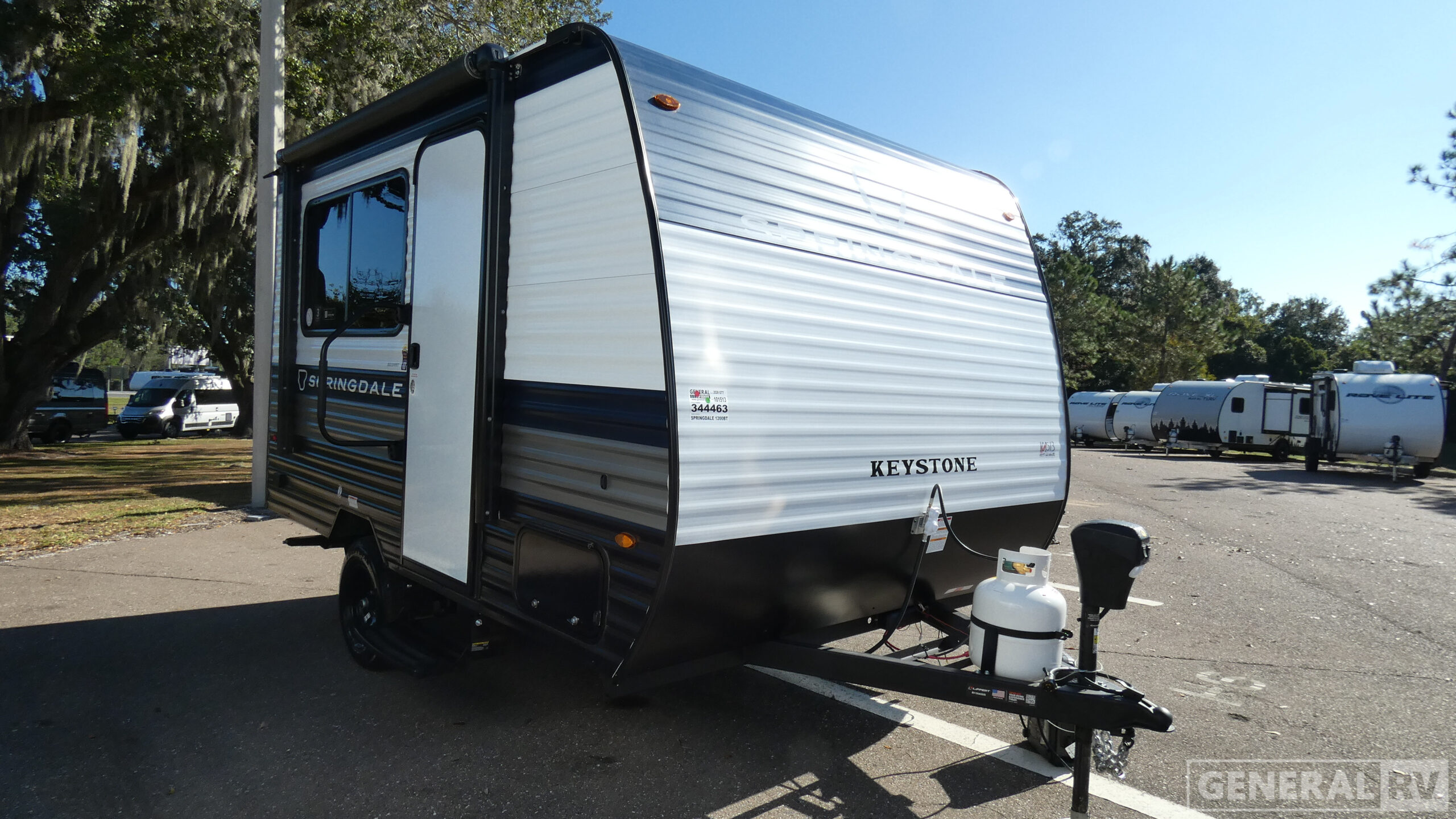 New 2026 Keystone Springdale Mini 1200BT Travel Trailer at General RV ...