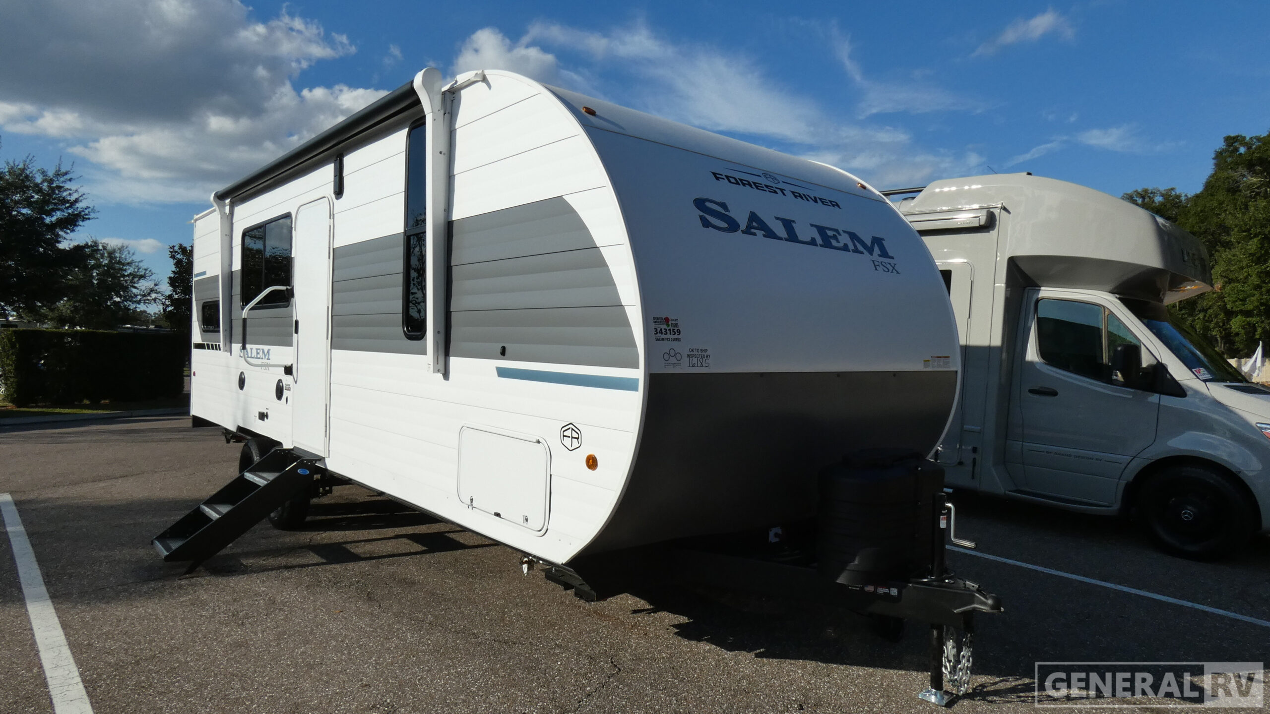 New 2026 Forest River Salem FSX 260RTKX Toy Hauler Travel Trailer