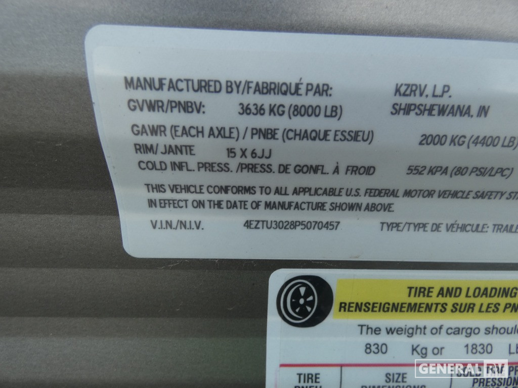 2023 KZ Sportsmen SE 301DBSE for Sale