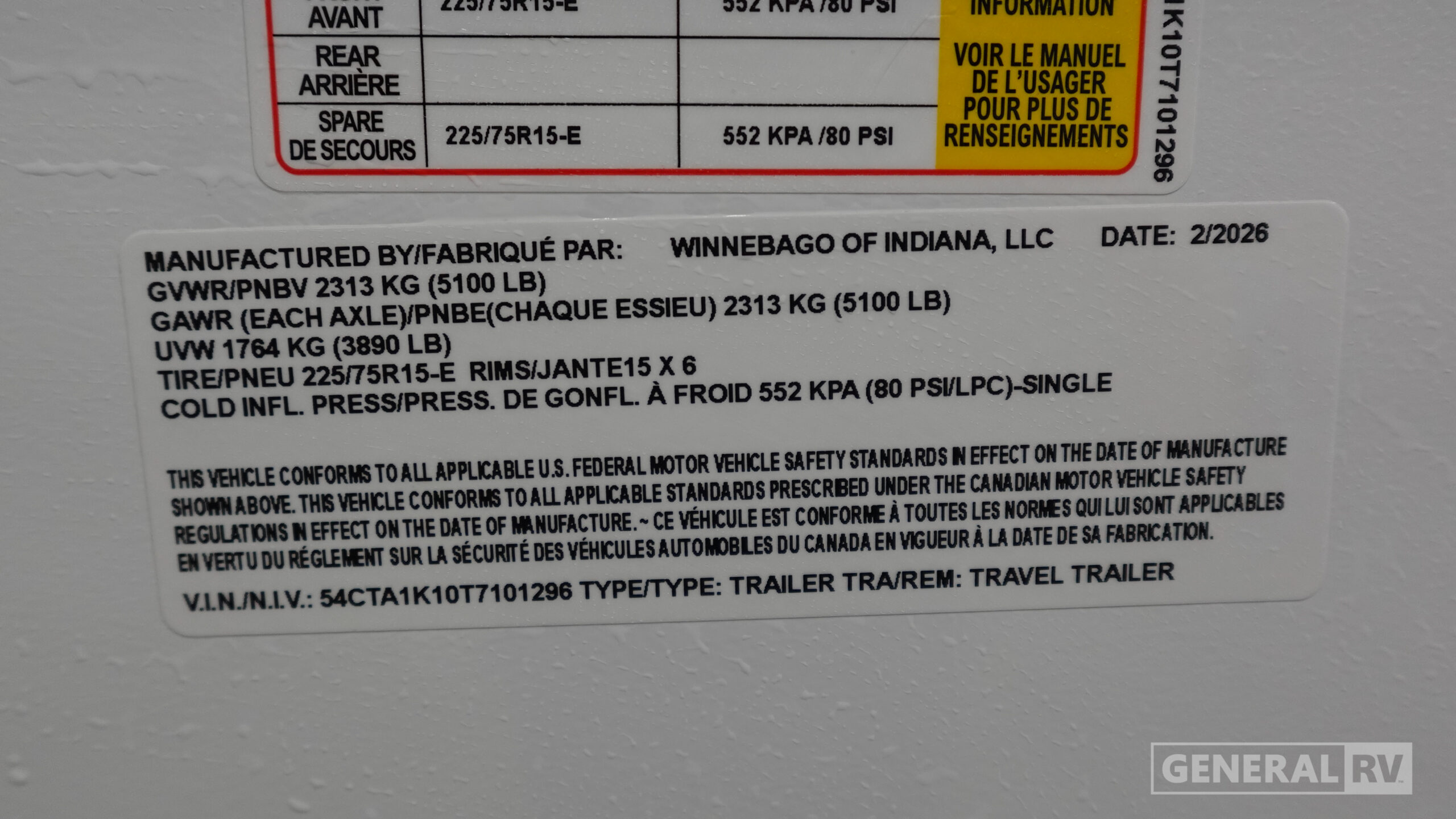 2026 Winnebago Access 18DBH for Sale