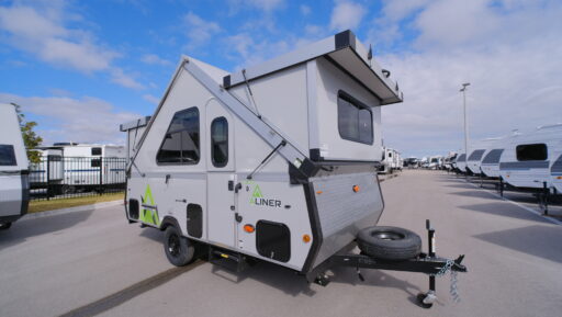 2026 Aliner Expedition Rear Sofa