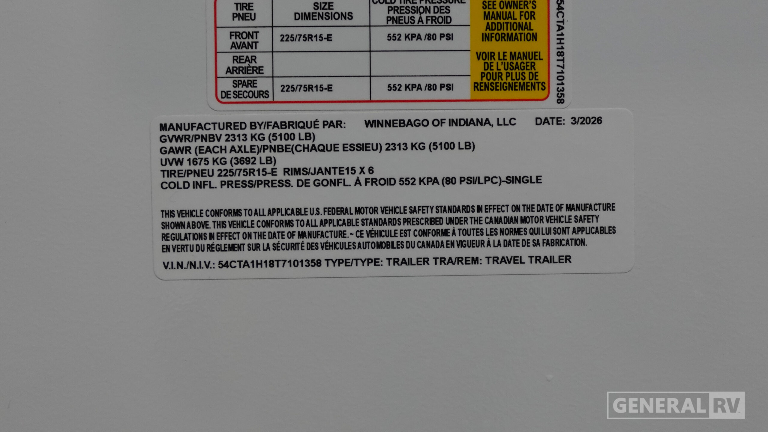 2026 Winnebago Access 15BH for Sale