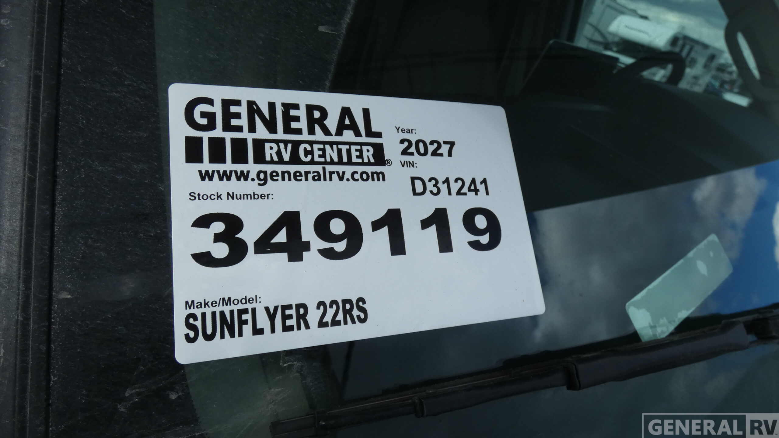 2027 Winnebago Sunflyer 22RS for Sale