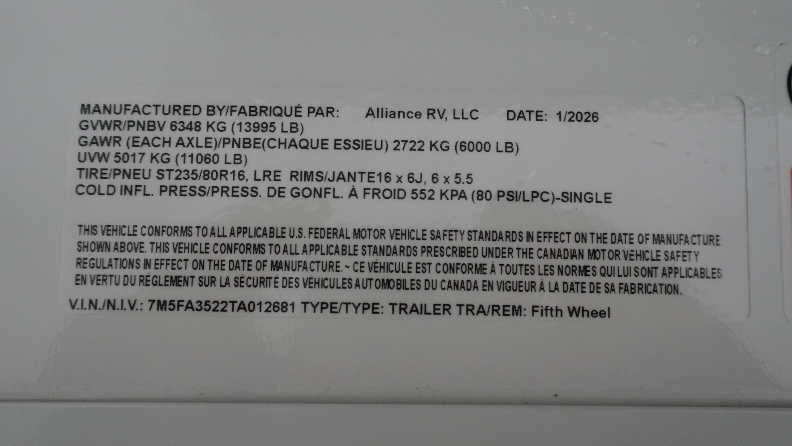 2026 Alliance RV Avenue 32RLS for Sale