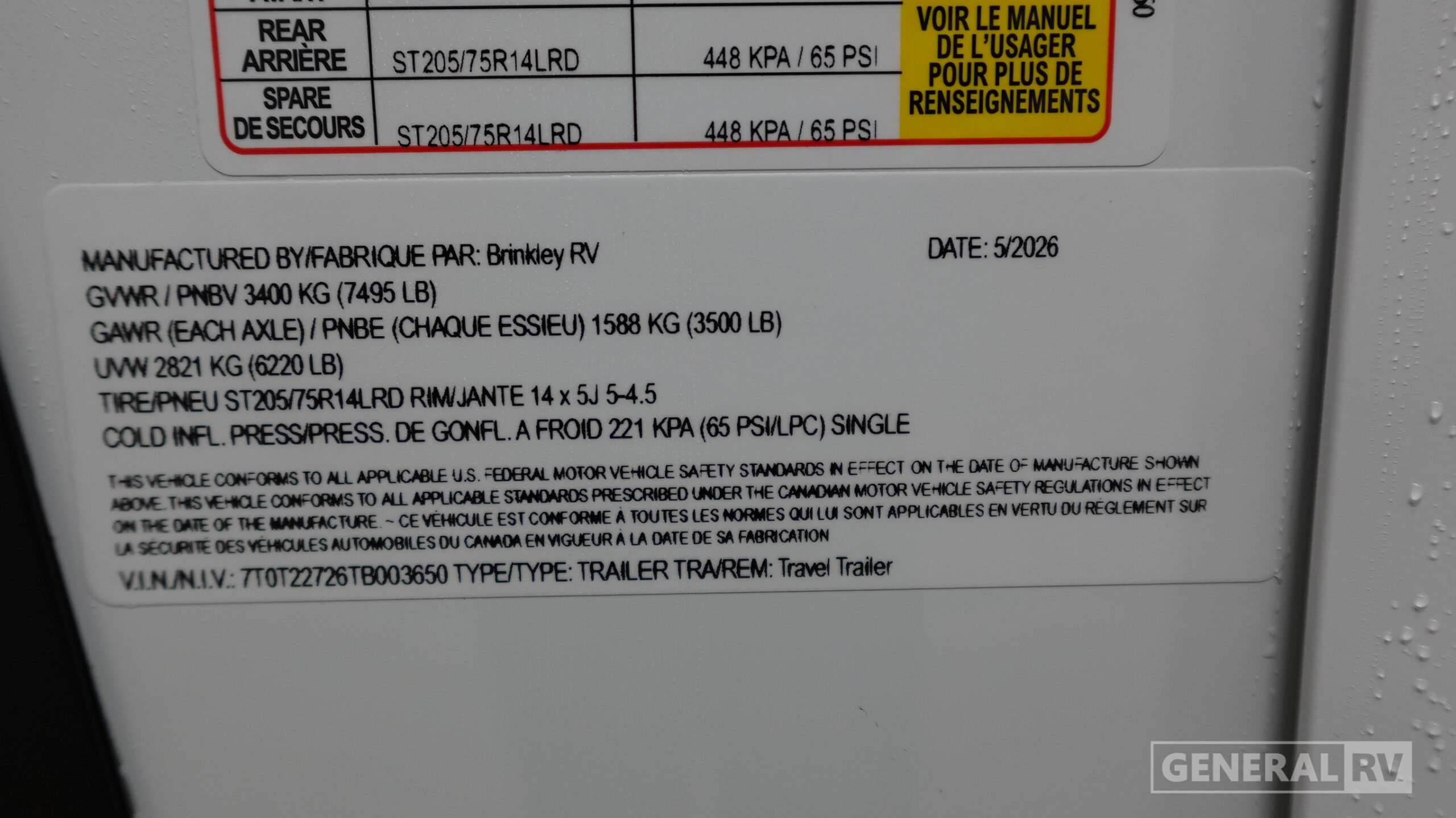 2026 Brinkley RV Model Ix 23x for Sale