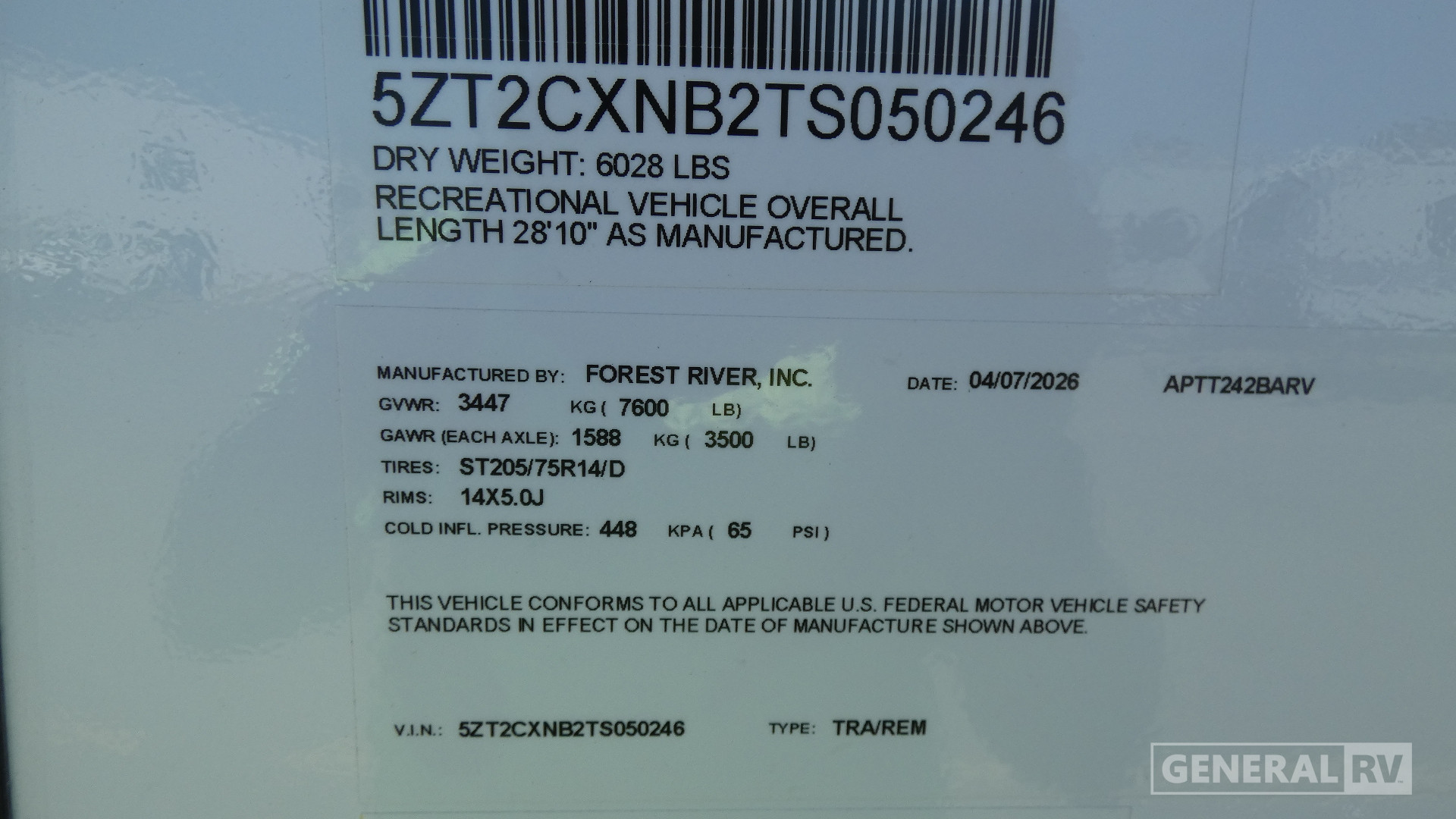 2026 Coachmen Apex Ultra Lite 242BARV for Sale