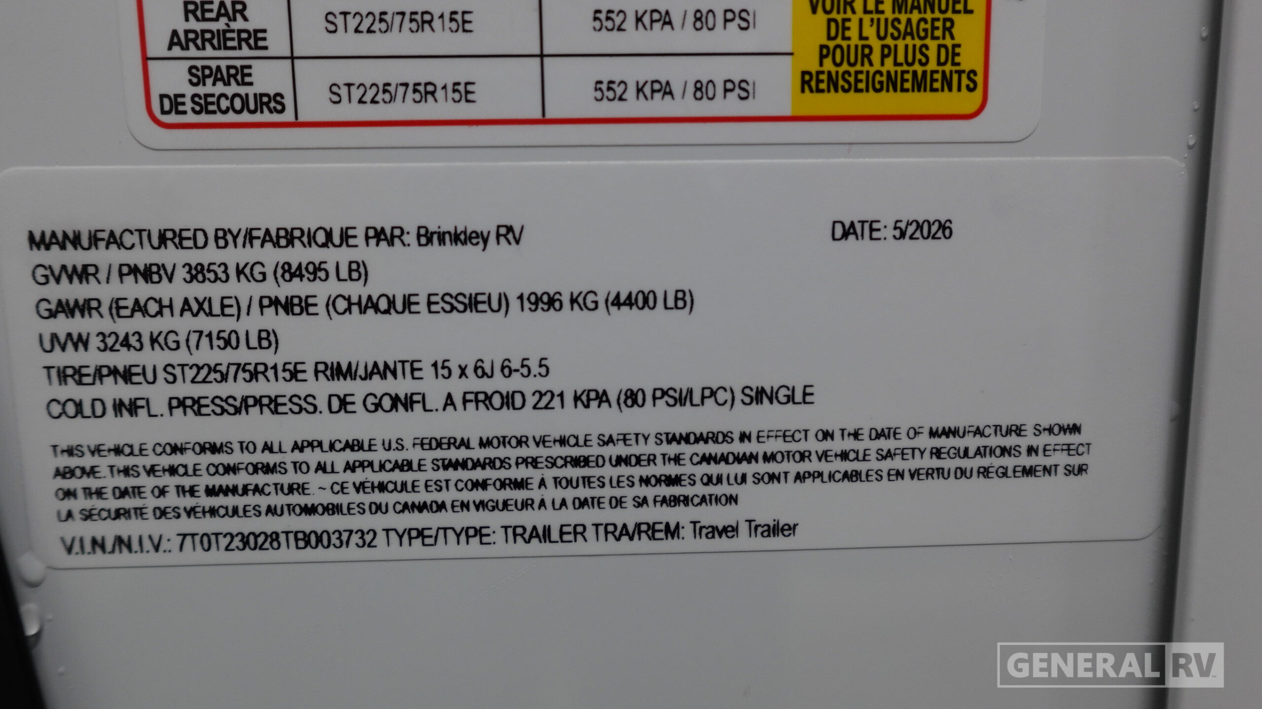 2026 Brinkley RV Model Ix 24x for Sale