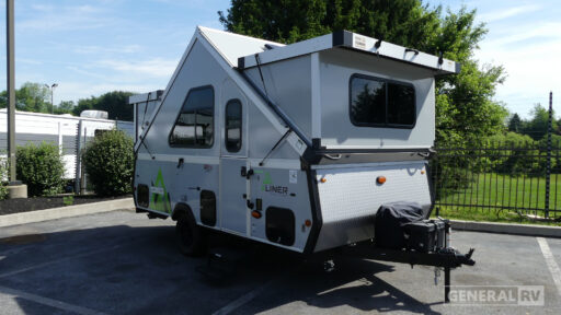 2024 Aliner Expedition Rear Sofa