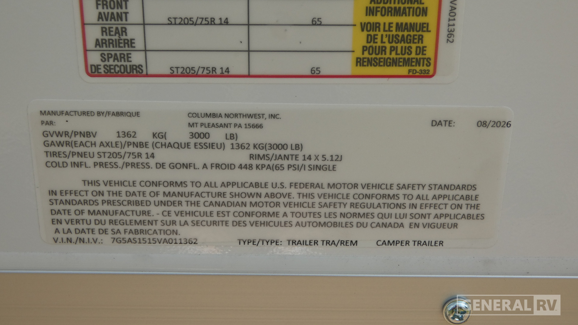 2027 Aliner Scout Base Model for Sale